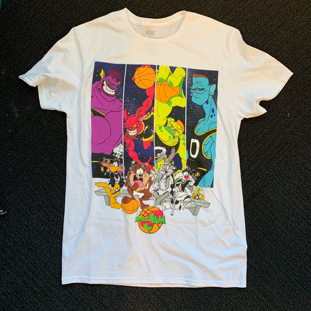 Space Jam White T Shirt